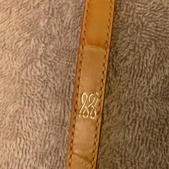 NIB Lancel Paris Double Wrap Leather Bracelet w/ Coin Charm • Made in France - Picture 4 of 10